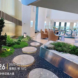 呈貢中鐵大廈室內景觀竣工實景